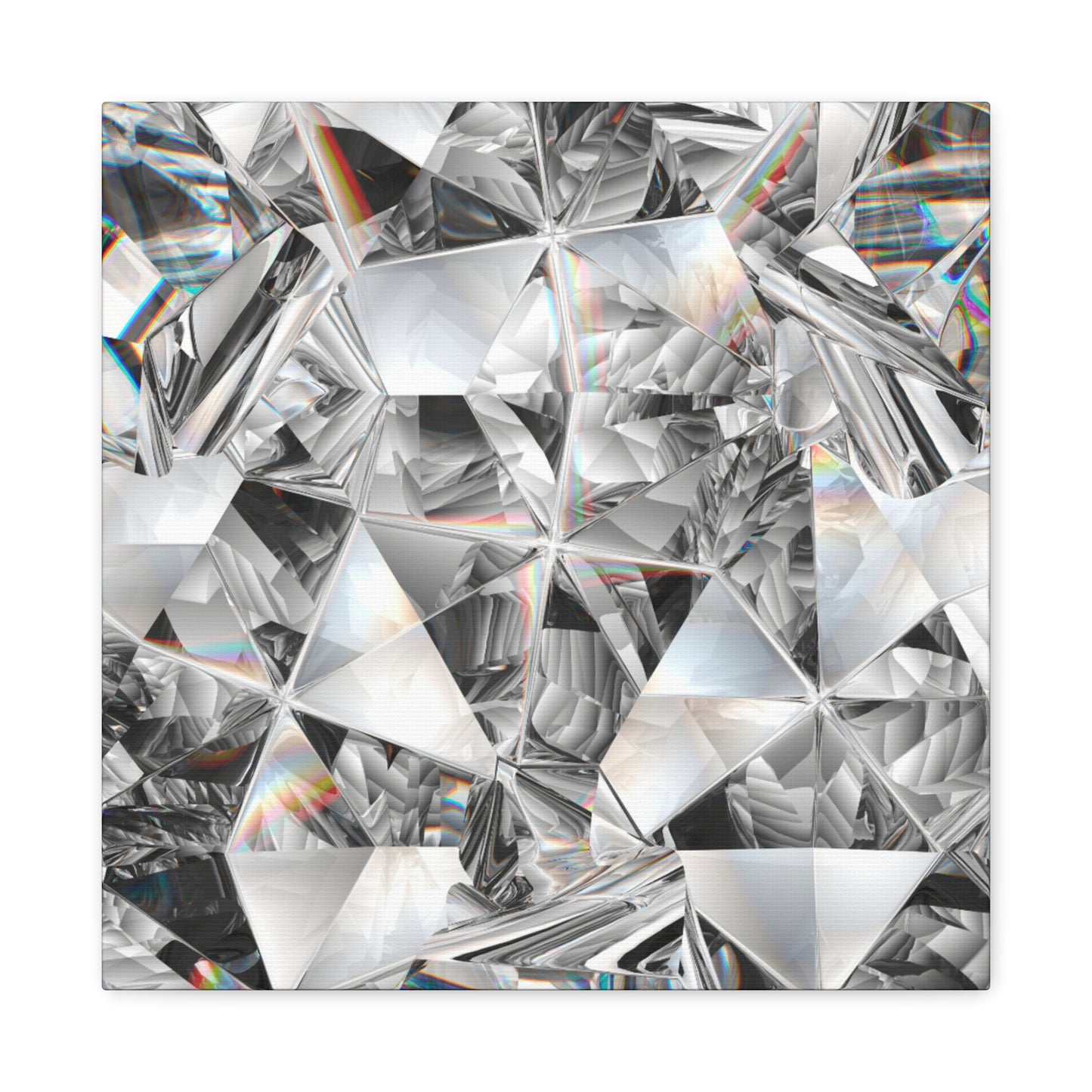 Diamond Matte Canvas, Stretched, 1.25"