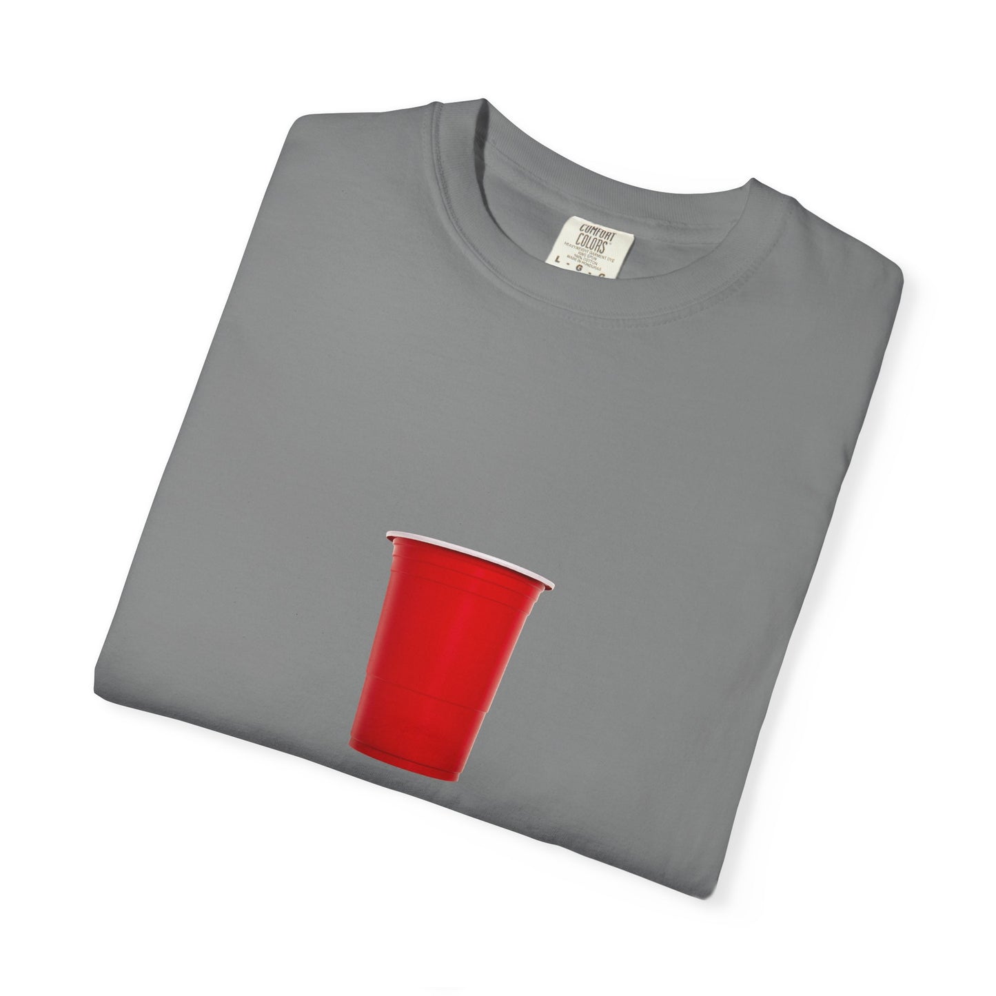 Red Cup Unisex Garment-Dyed T-shirt