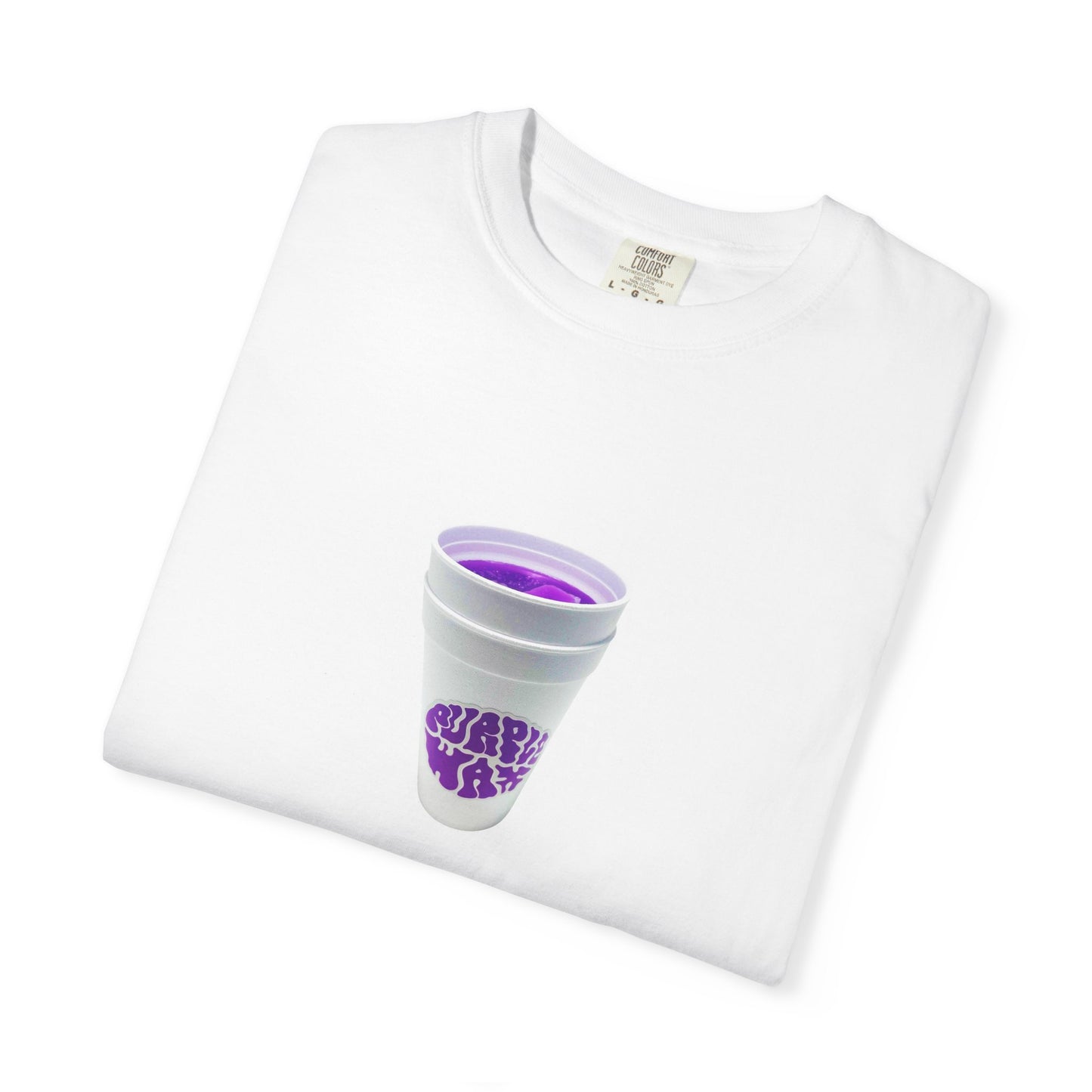 Purple Cup Unisex Garment-Dyed T-shirt