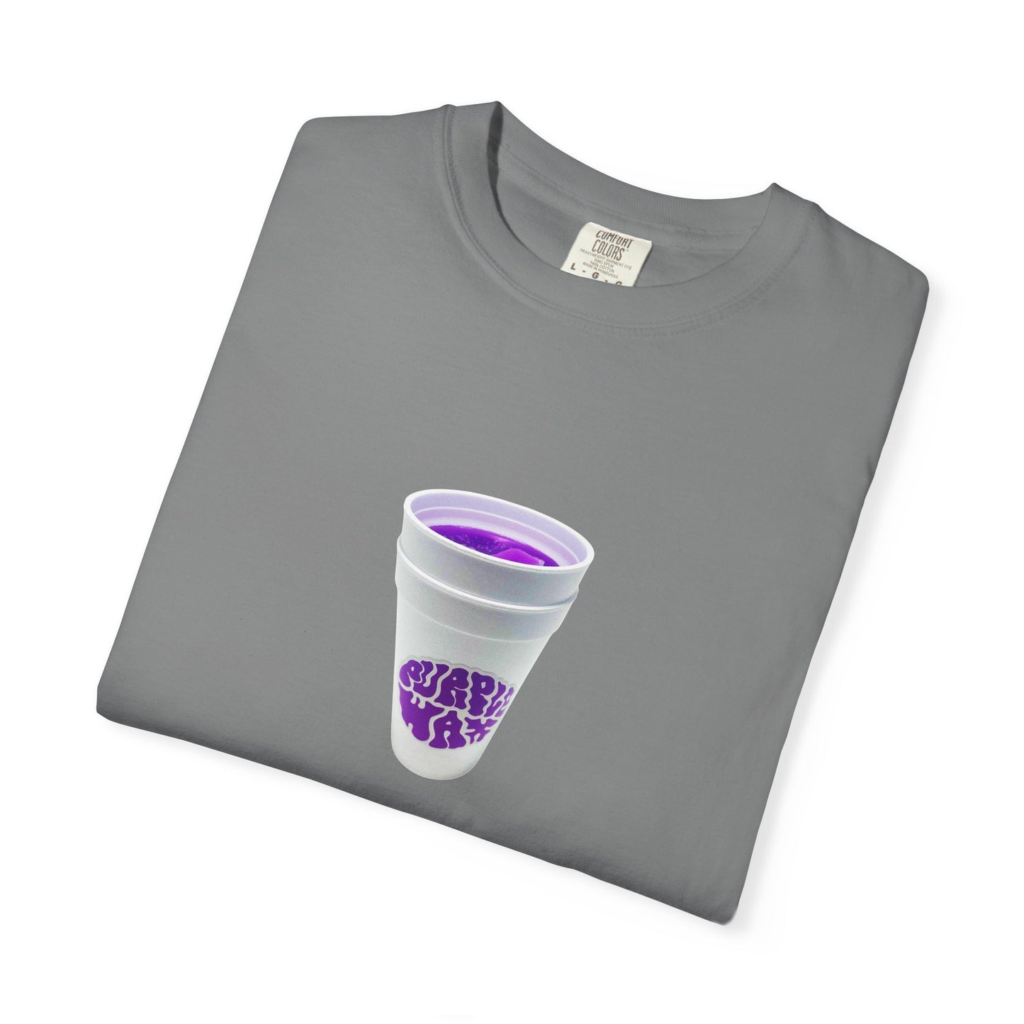 Purple Cup Unisex Garment-Dyed T-shirt