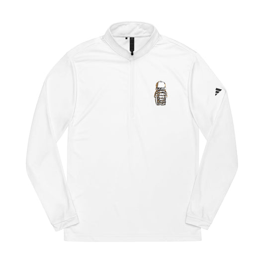 Star Boy Adidas® Quarter-Zip Pullover with Embroidery - Stylish Sportswear for Active Lifestyles