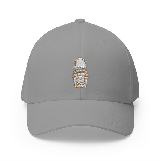 Star Boy Embroidered Space Explorer Cap - Closed-Back Hat for Adventurers
