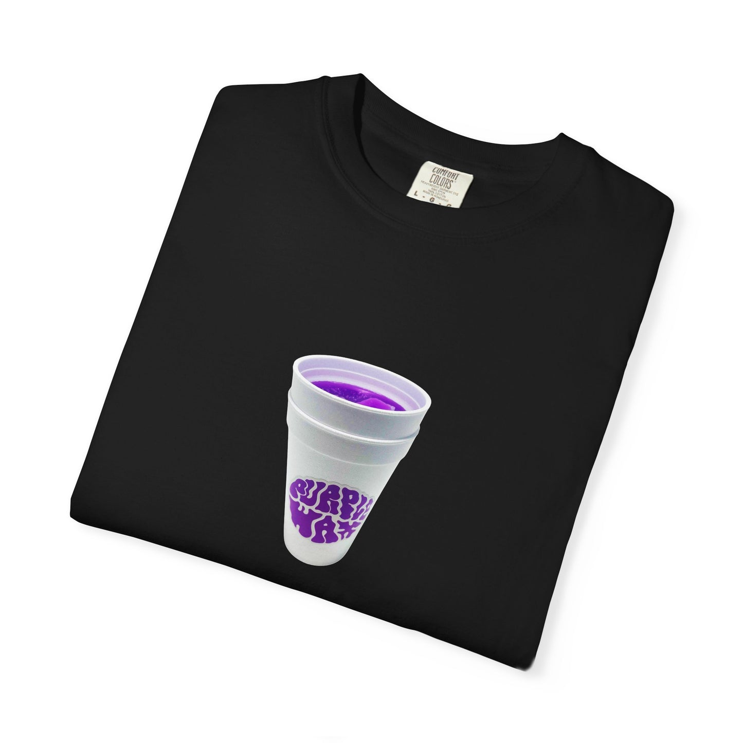 Purple Cup Unisex Garment-Dyed T-shirt