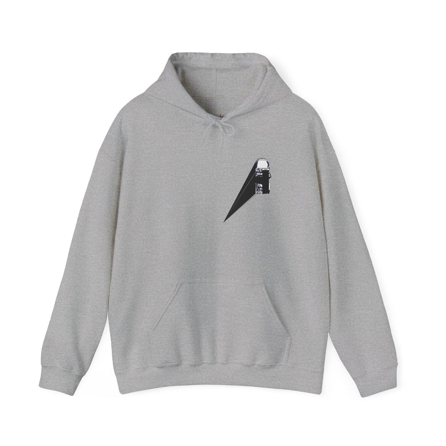 Star Boy Embroidered Minimalist Unisex Hooded Sweatshirt - Relaxed Style for Everyday Comfort