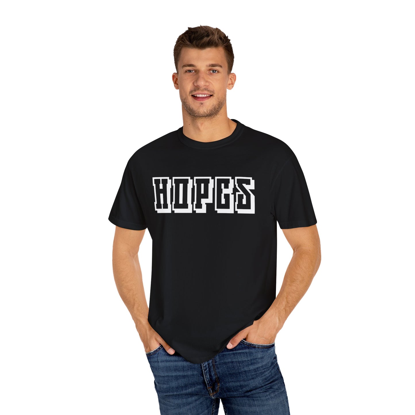 HOPES Unisex Garment-Dyed T-shirt