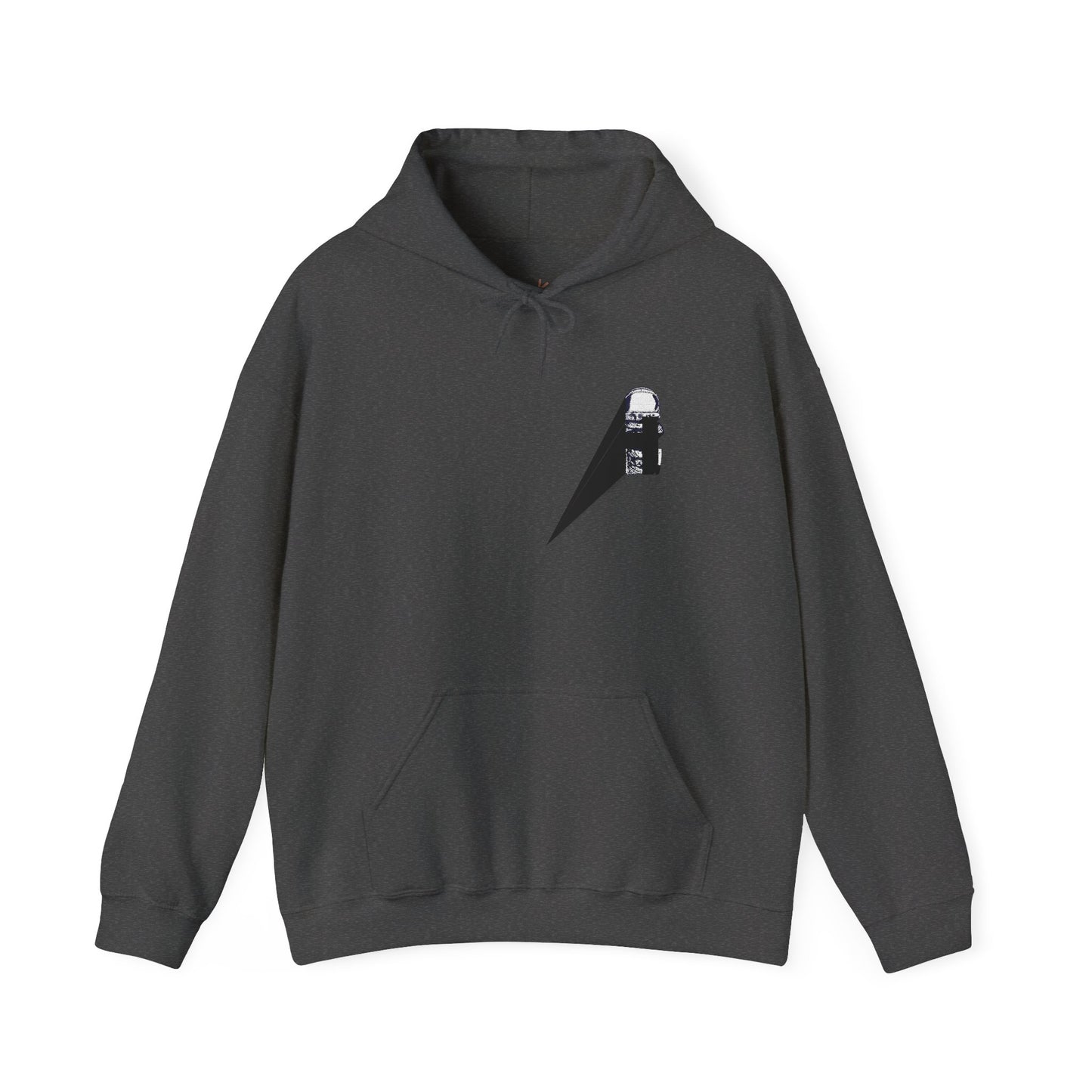 Star Boy Embroidered Minimalist Unisex Hooded Sweatshirt - Relaxed Style for Everyday Comfort