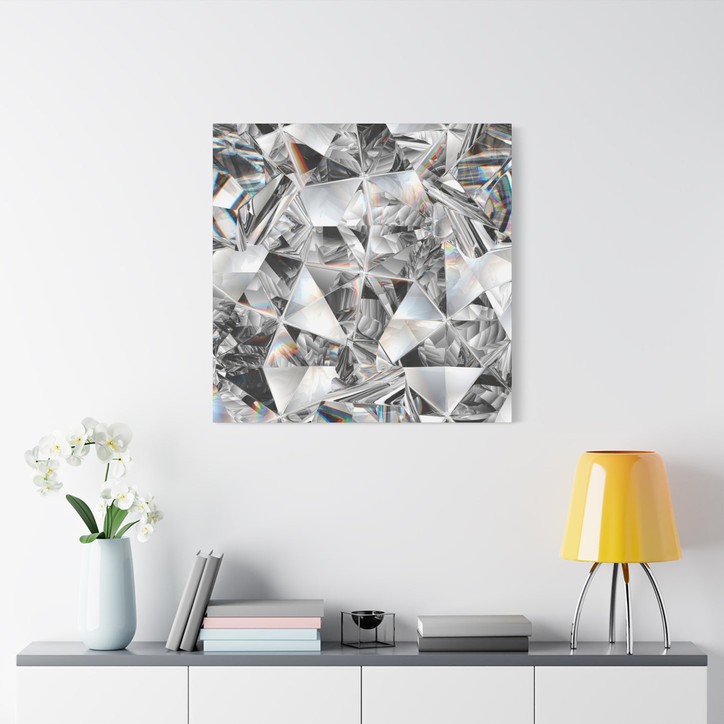Diamond Matte Canvas, Stretched, 1.25"