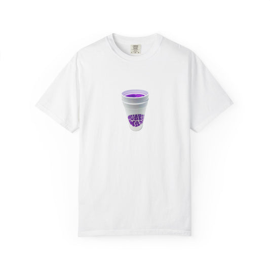Purple Cup Unisex Garment-Dyed T-shirt
