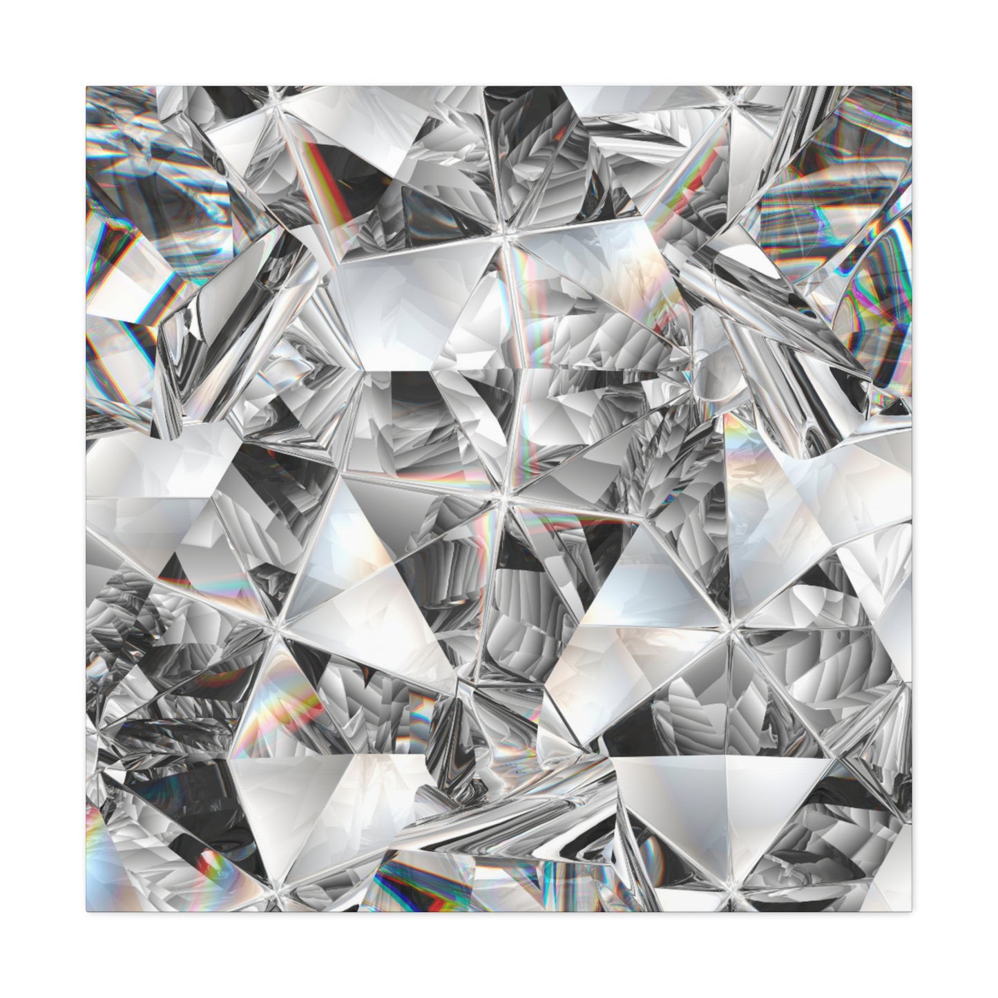 Diamond Matte Canvas, Stretched, 1.25"