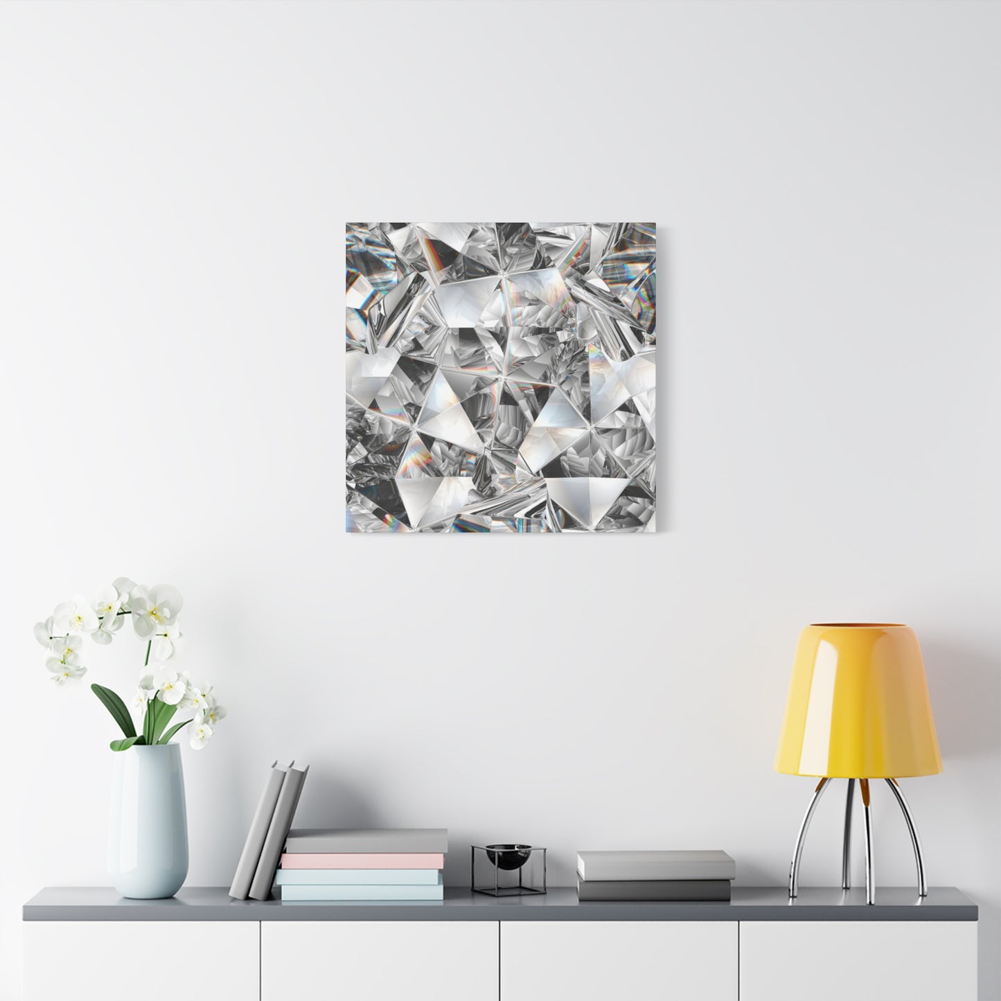 Diamond Matte Canvas, Stretched, 1.25"