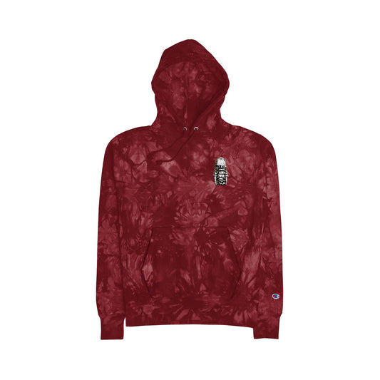 Star Boy Tie-Dye Champion Hoodie - Unisex, Embroidered Design