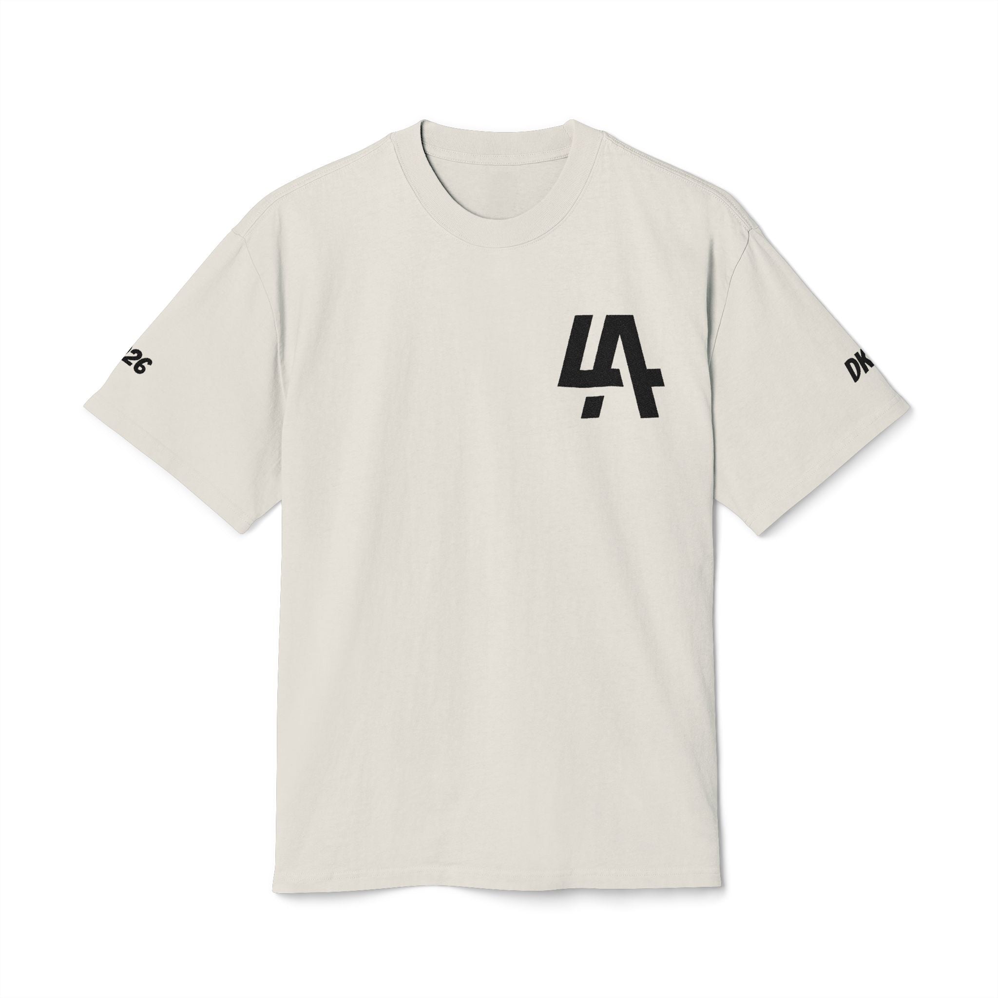 LA Embroidered Unisex Faded Tee