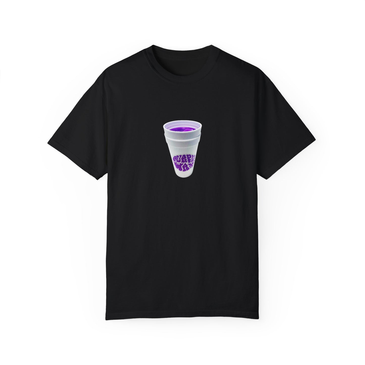 Purple Cup Unisex Garment-Dyed T-shirt