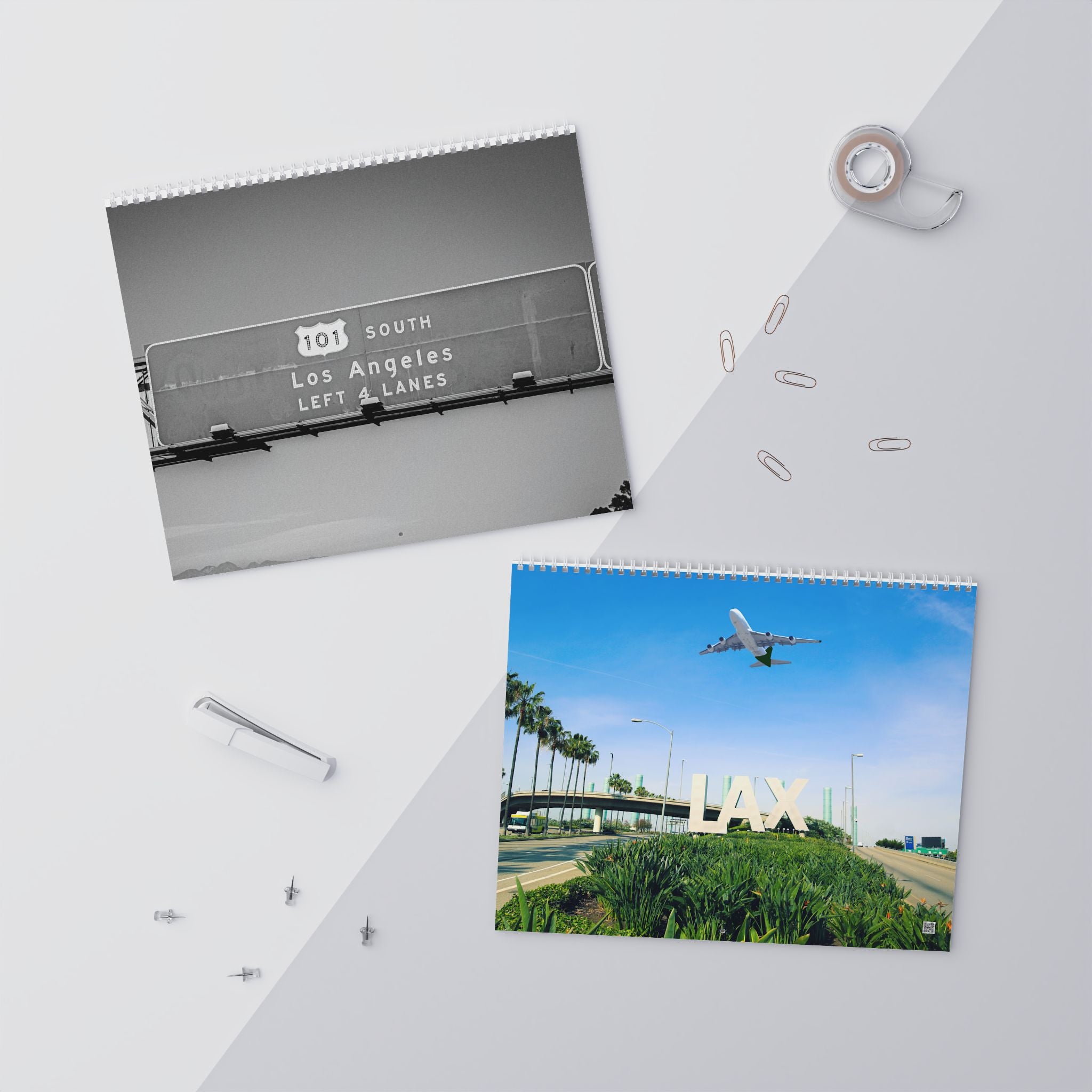 Los Angeles Palm Tree 2026 Wall Calendar — Scenic City Photography Calendar