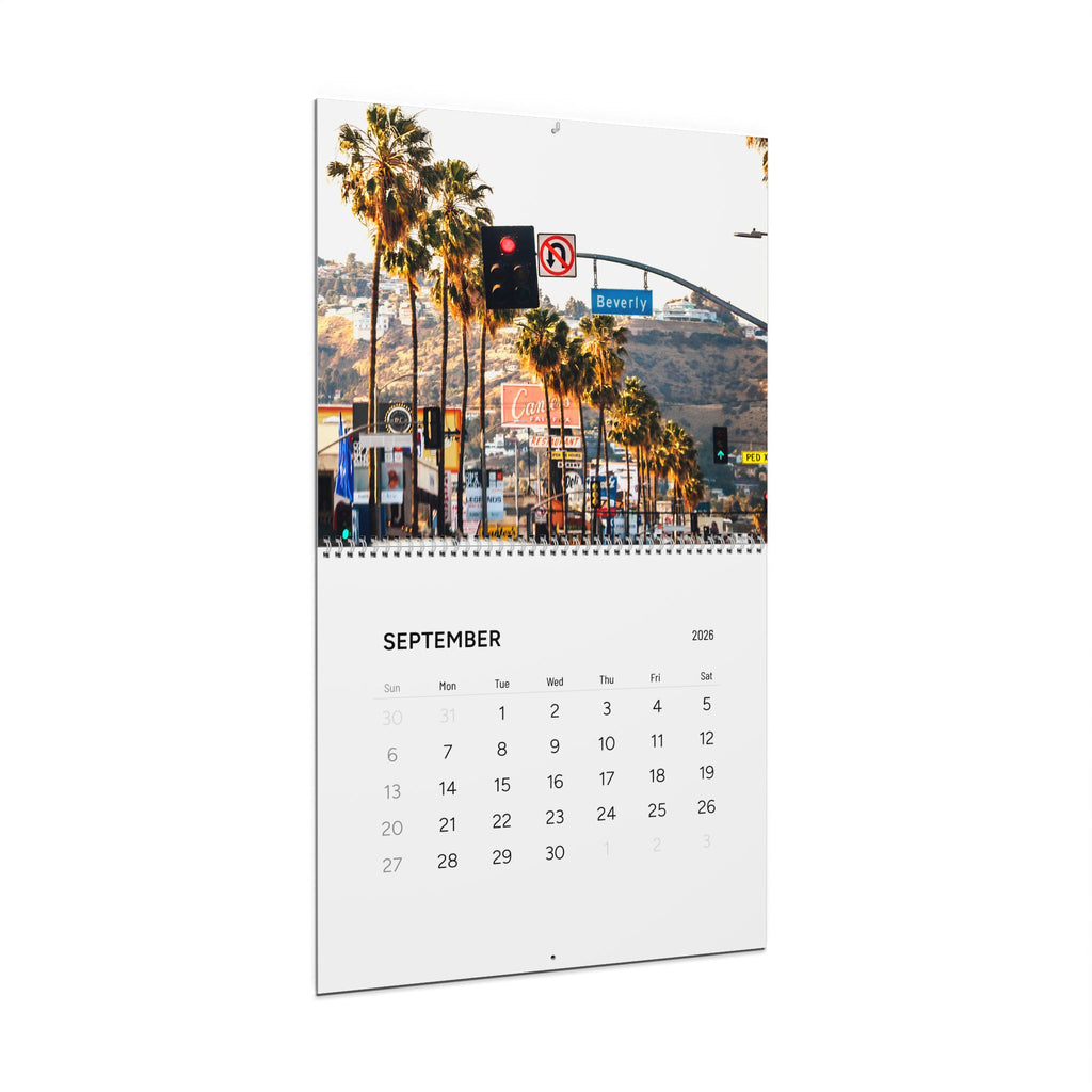 Los Angeles Palm Tree 2026 Wall Calendar — Scenic City Photography Calendar