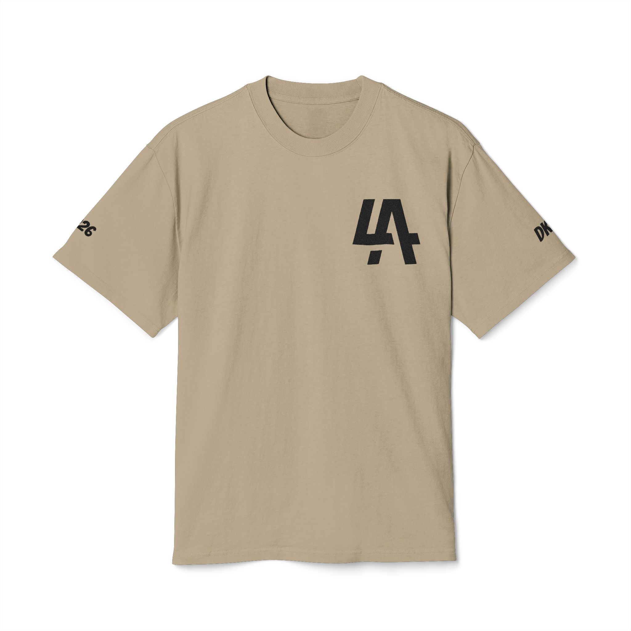 LA Embroidered Unisex Faded Tee