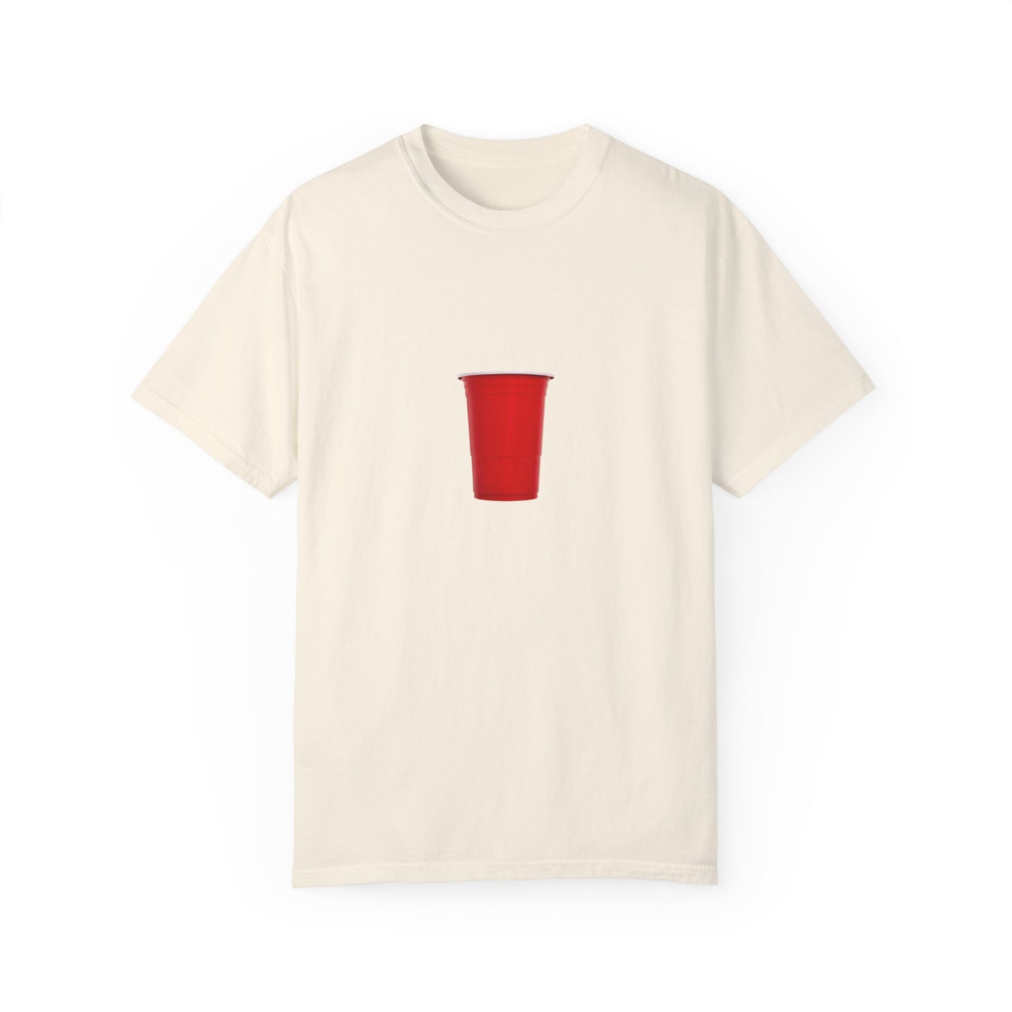 Red Cup Unisex Garment-Dyed T-shirt