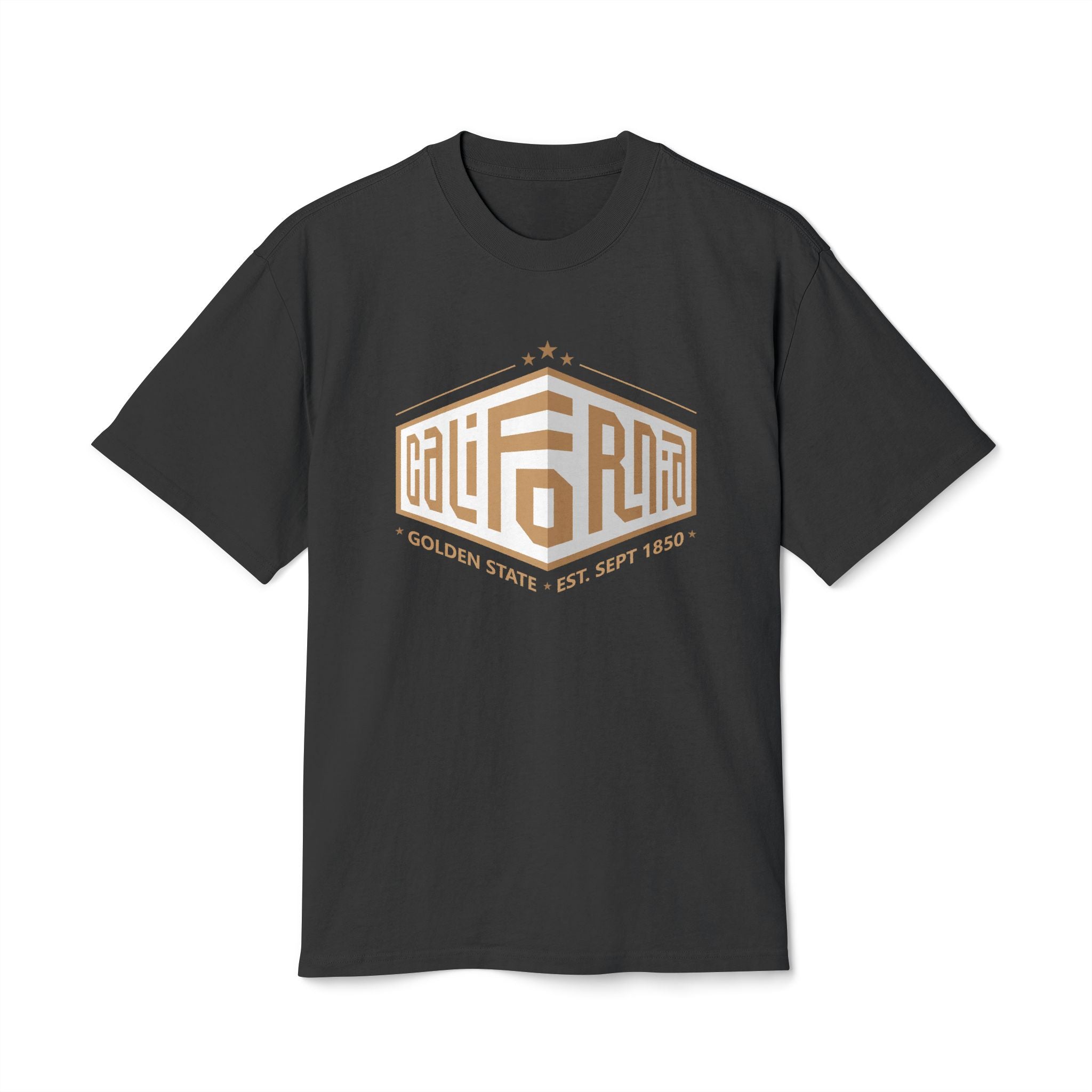 California Printed Unisex Faded Tee