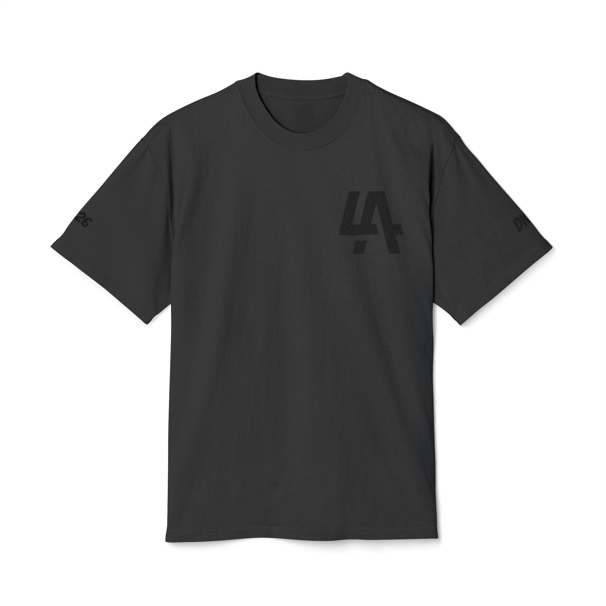 LA Embroidered Unisex Faded Tee