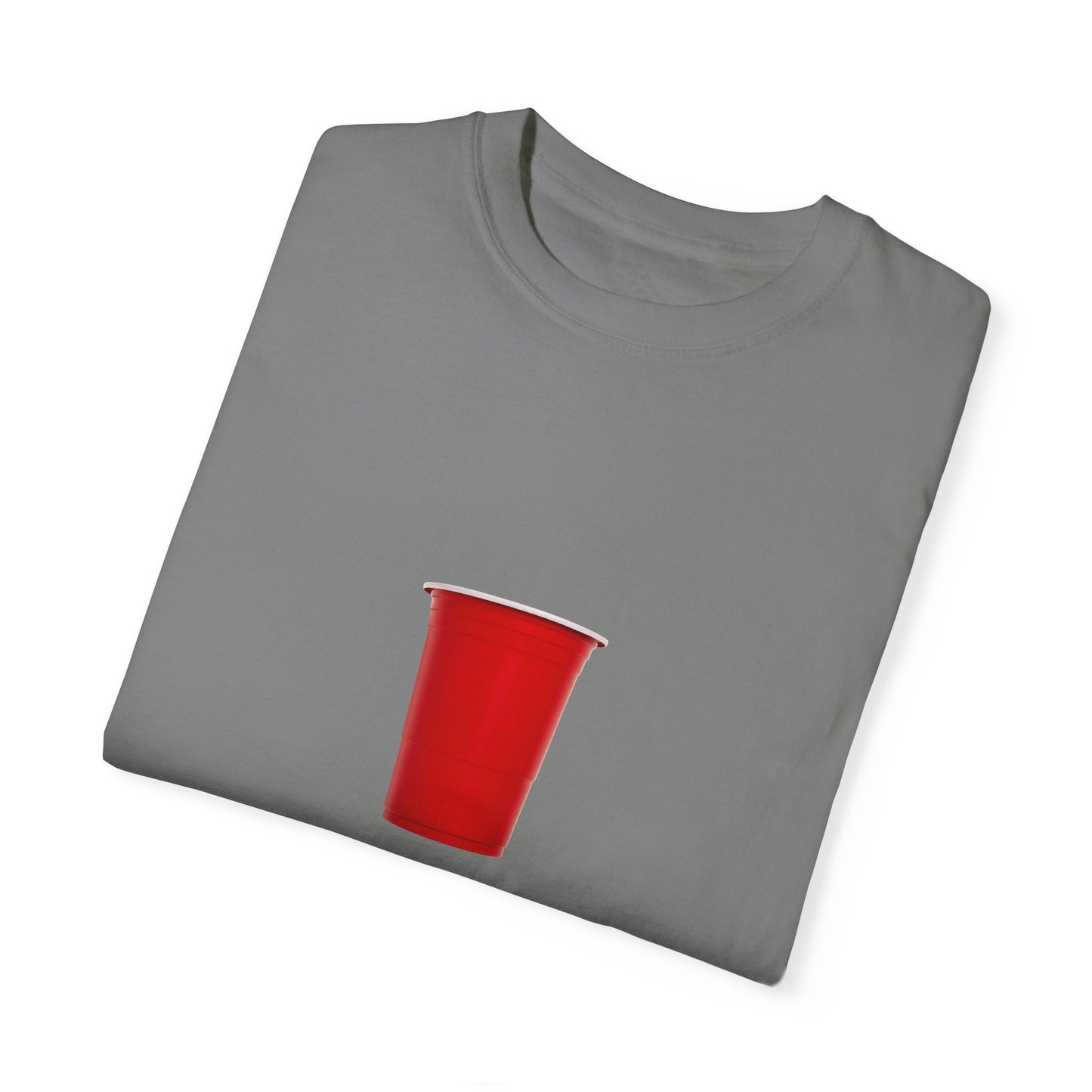 Red Cup Unisex Garment-Dyed T-shirt