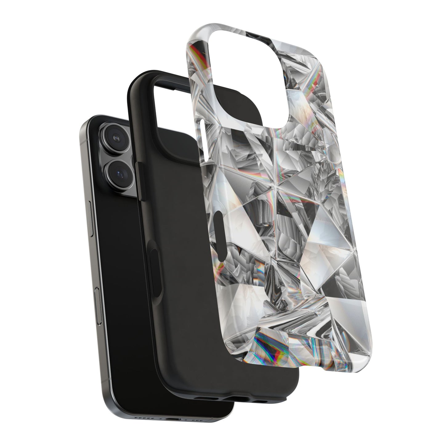 Diamond iPhone Tough Phone Cases