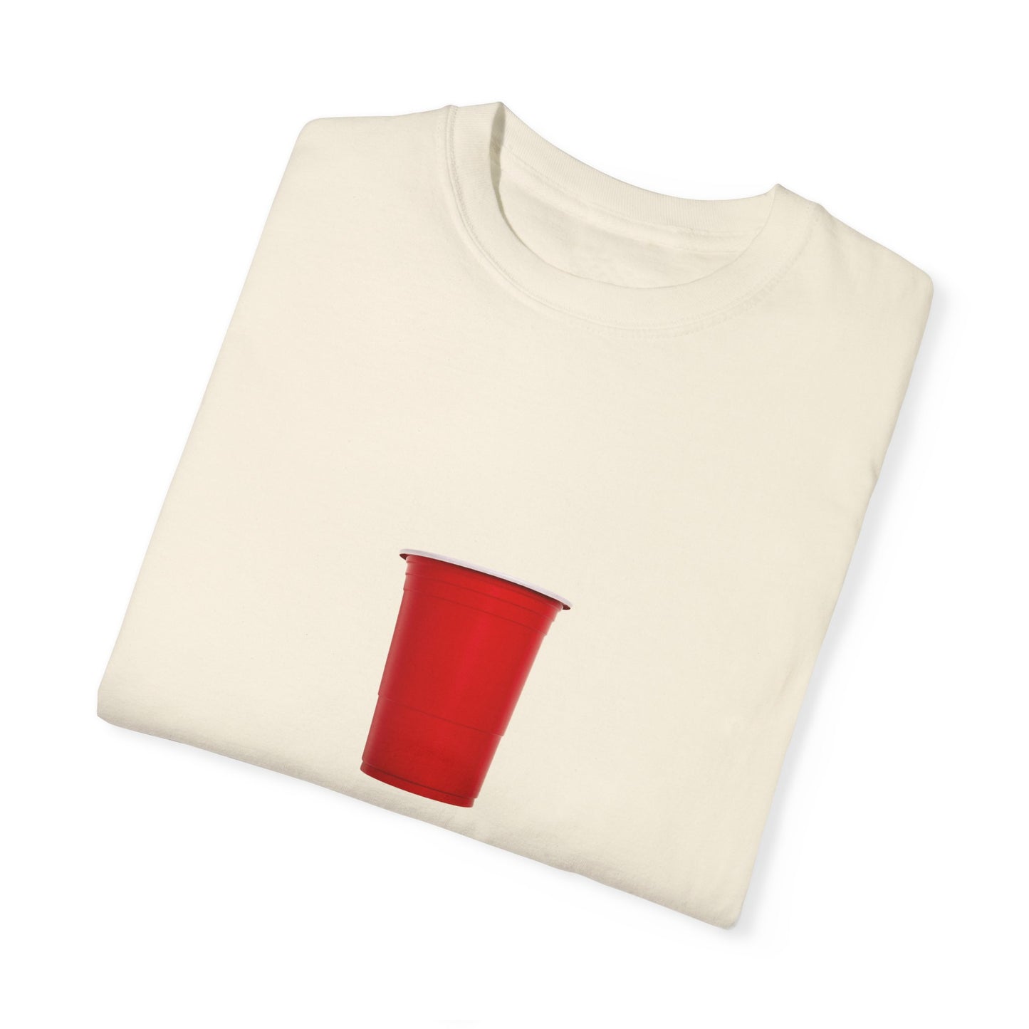 Red Cup Unisex Garment-Dyed T-shirt