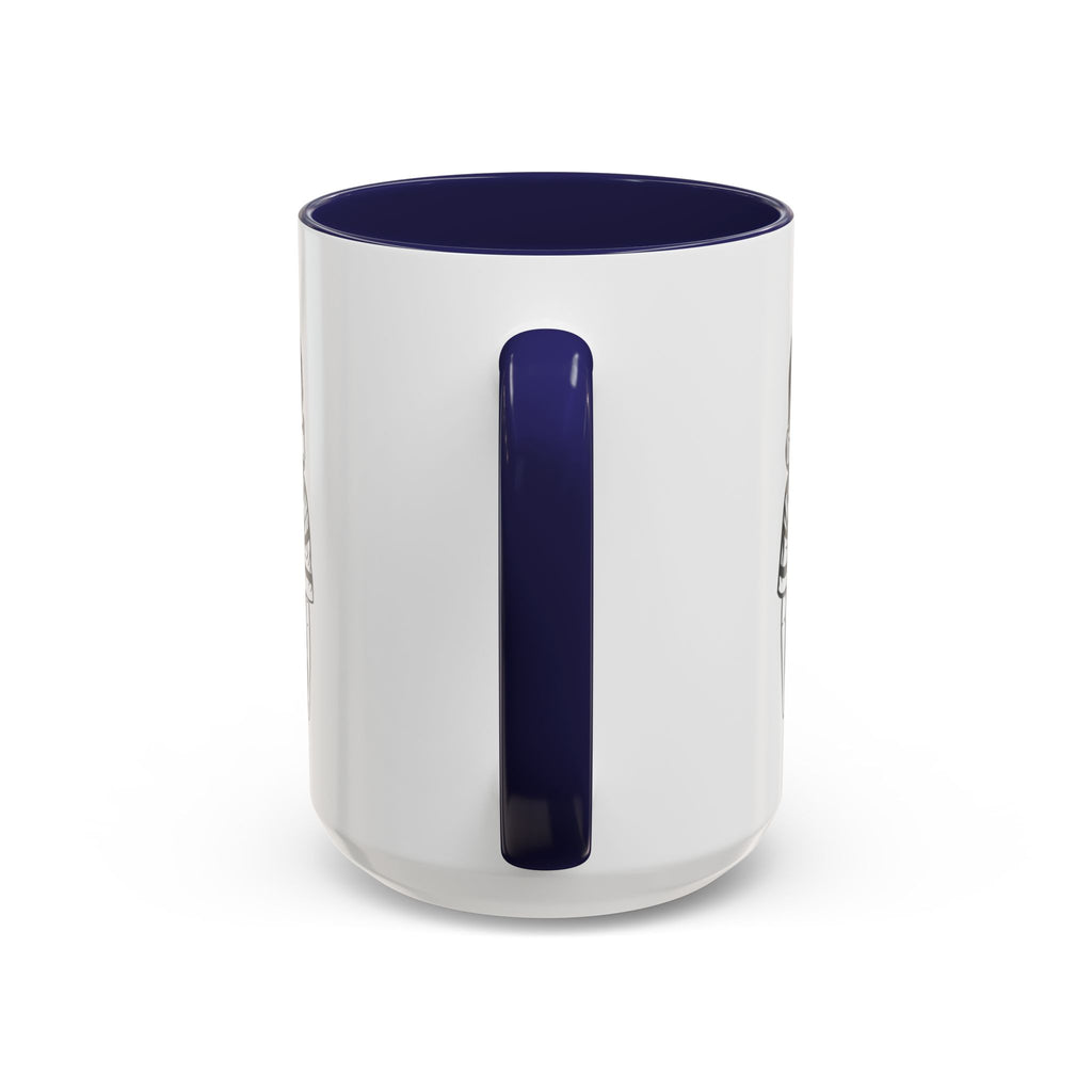 Astronaut Kid Accent Coffee Mug — Cute Space Helmet Illustration