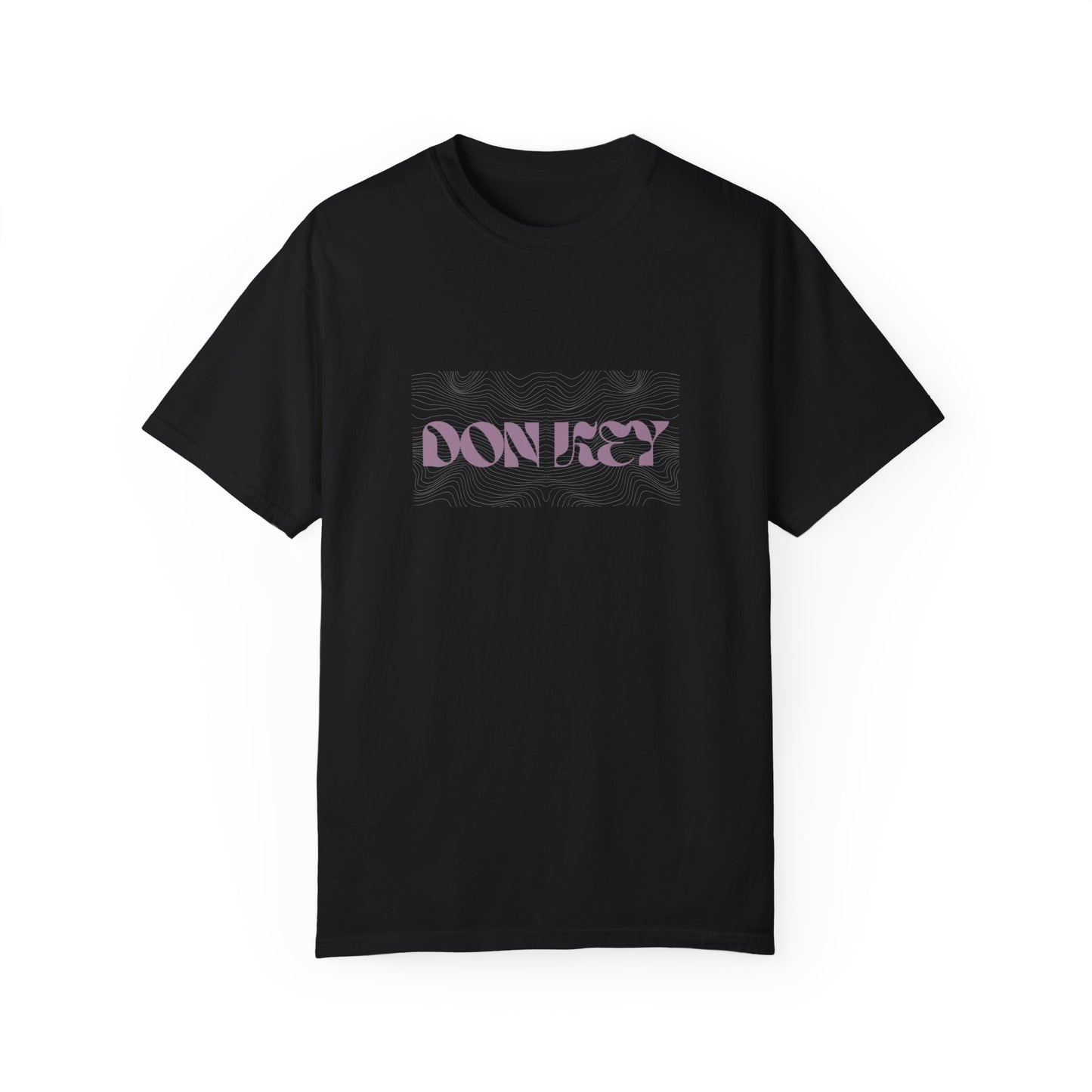 Wavy Don Key Unisex Garment-Dyed T-shirt