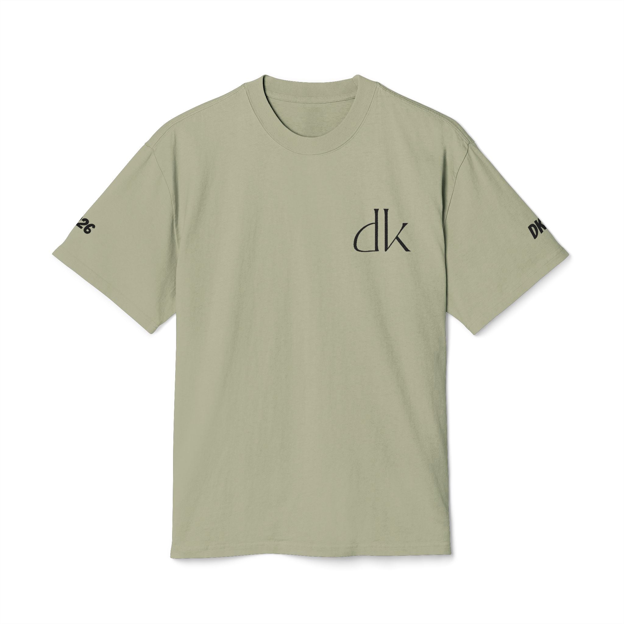 DK Embroidered Unisex Faded Tee