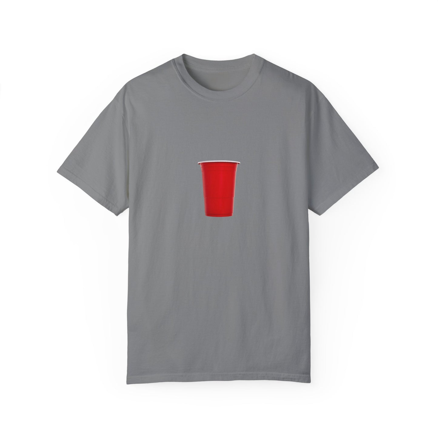 Red Cup Unisex Garment-Dyed T-shirt