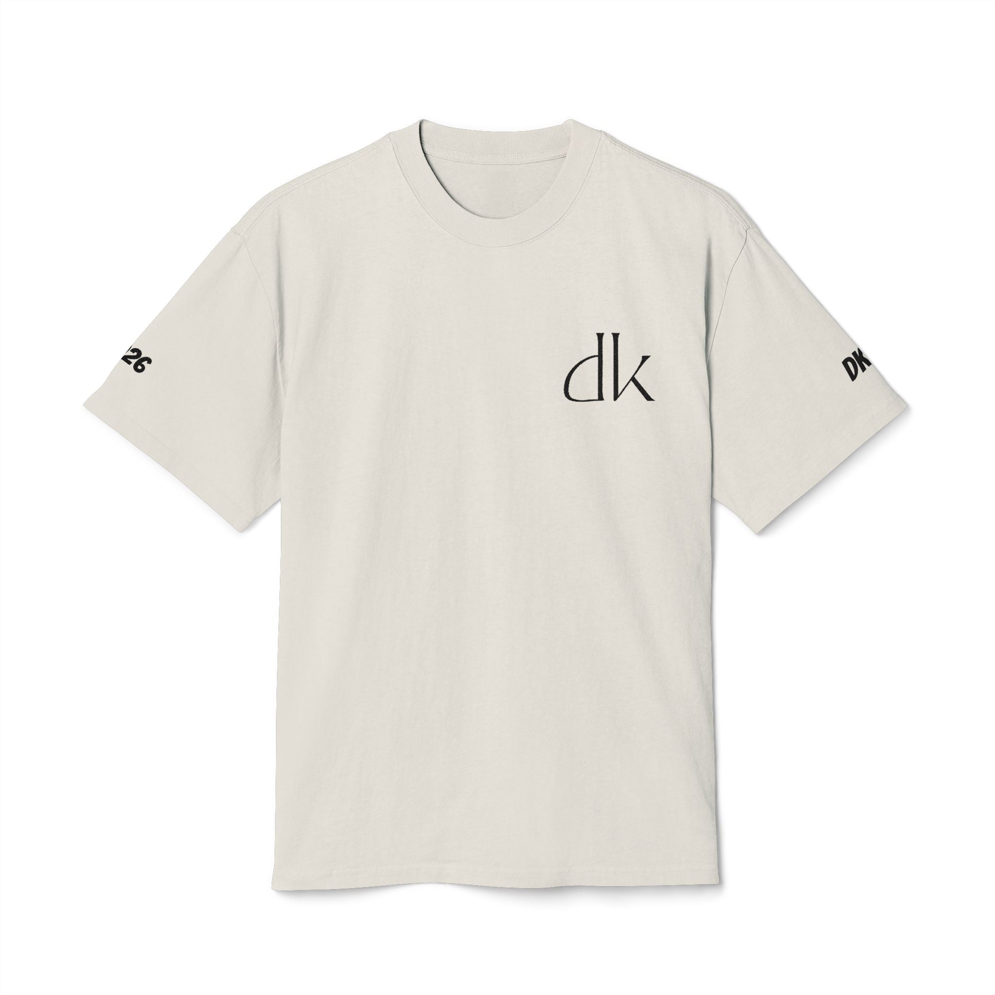 DK Embroidered Unisex Faded Tee