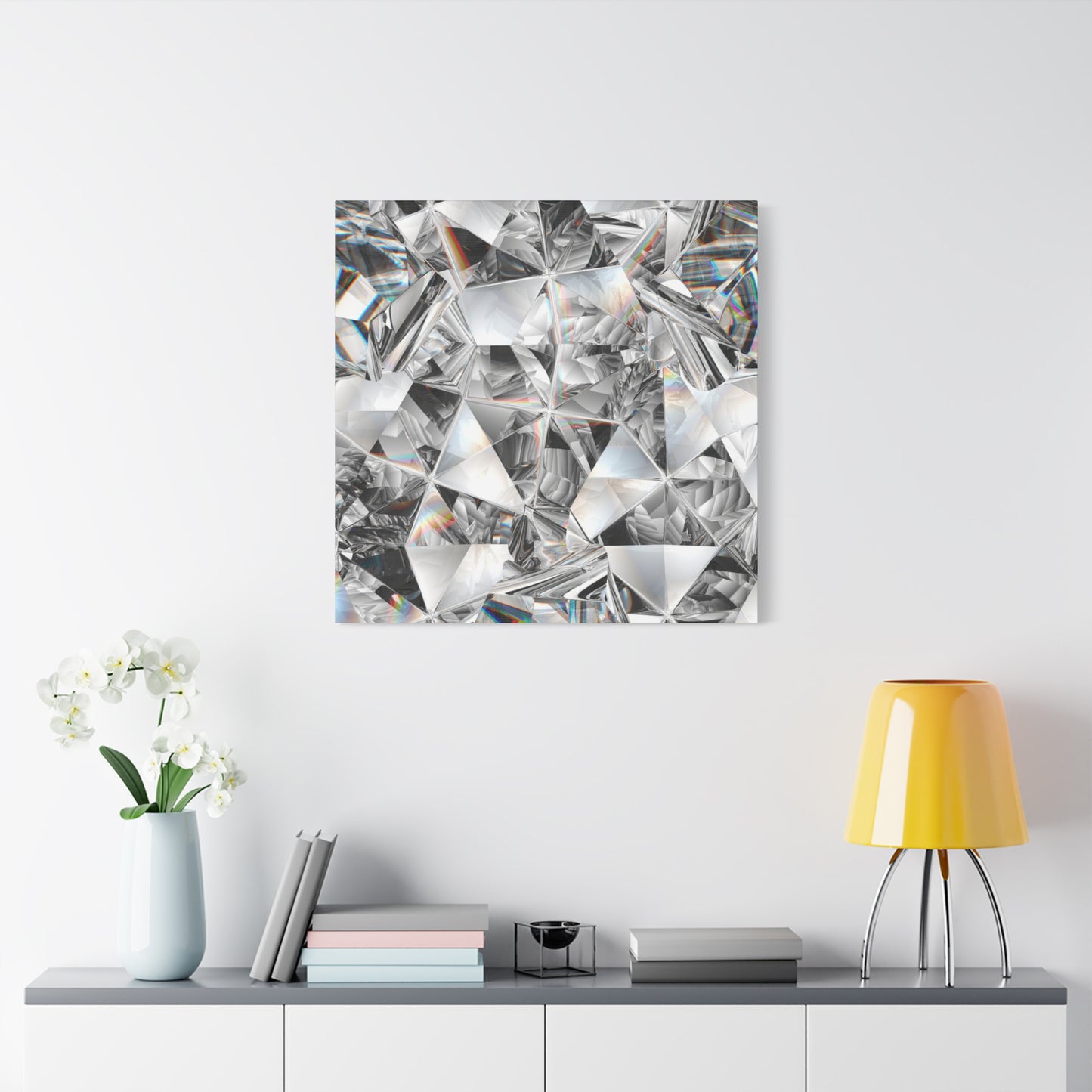 Diamond Matte Canvas, Stretched, 1.25"