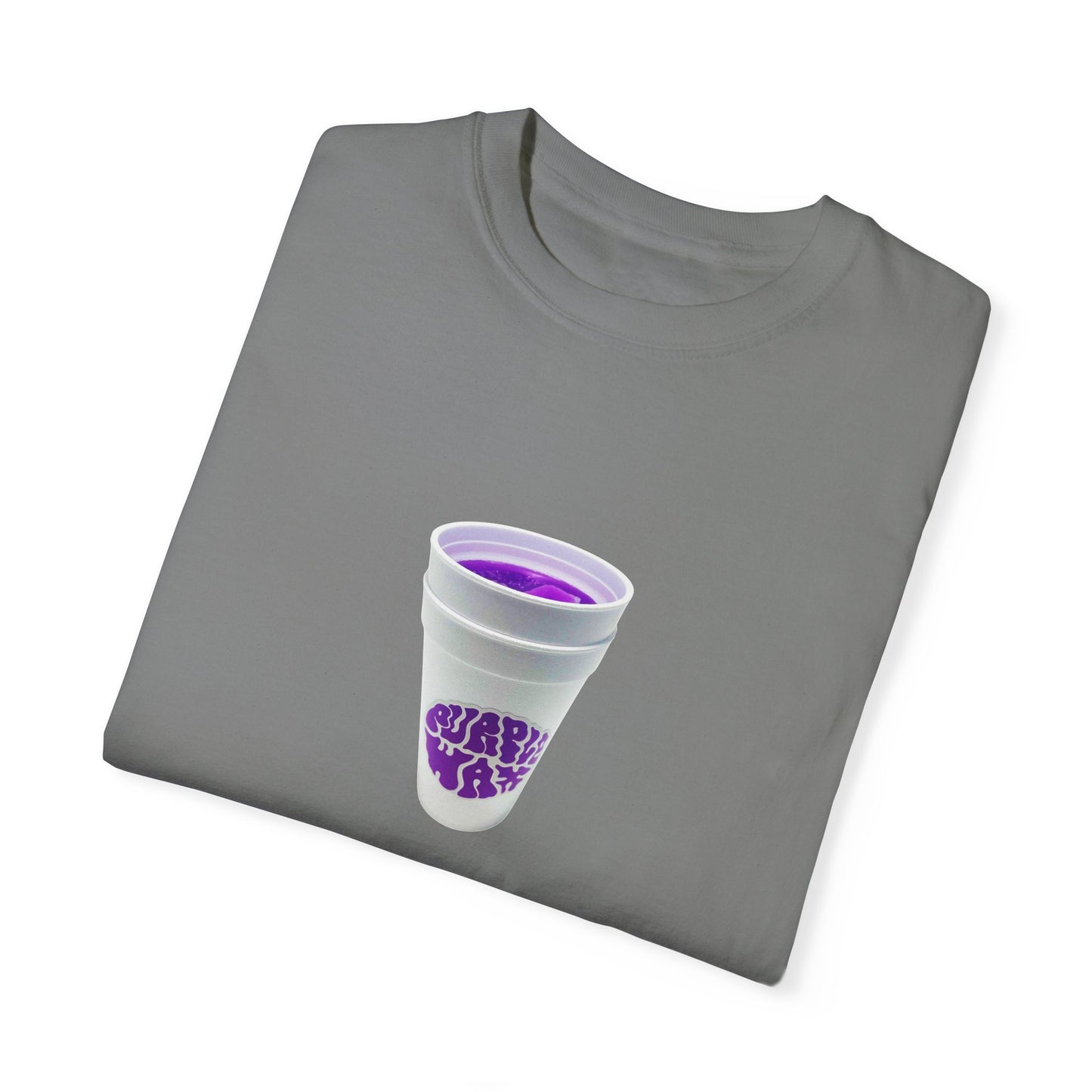 Purple Cup Unisex Garment-Dyed T-shirt