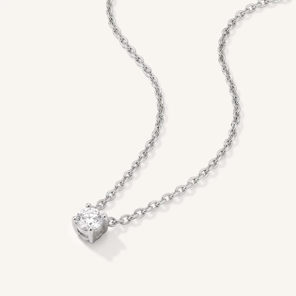 Lab Grown Diamond 4 Prong Pendant