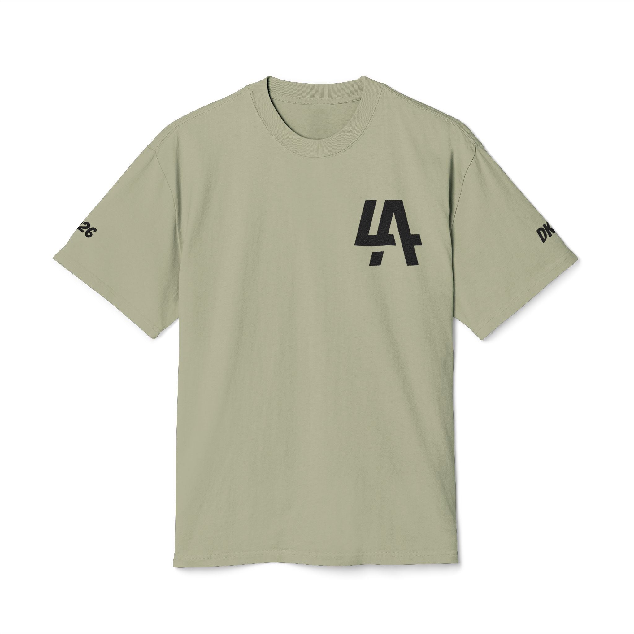 LA Embroidered Unisex Faded Tee