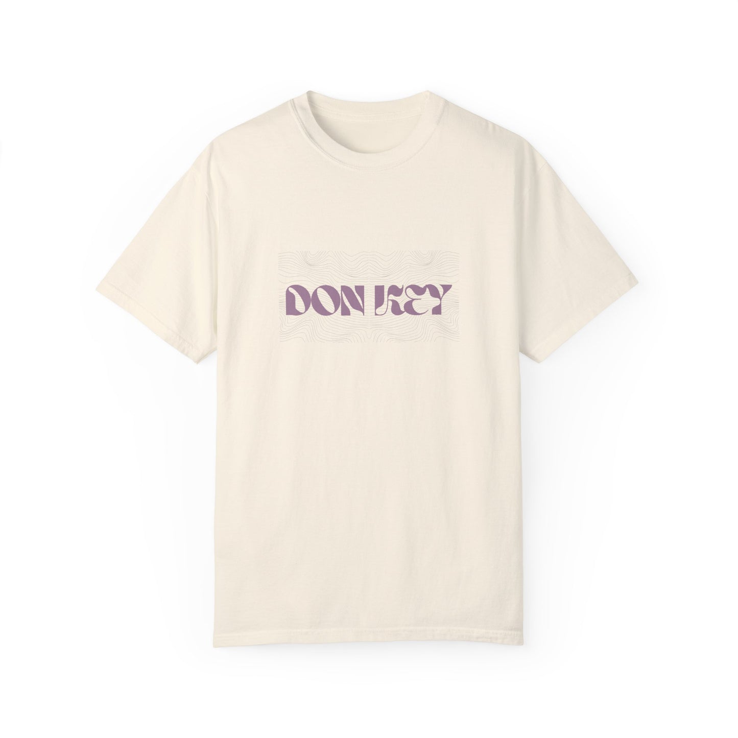 Wavy Don Key Unisex Garment-Dyed T-shirt