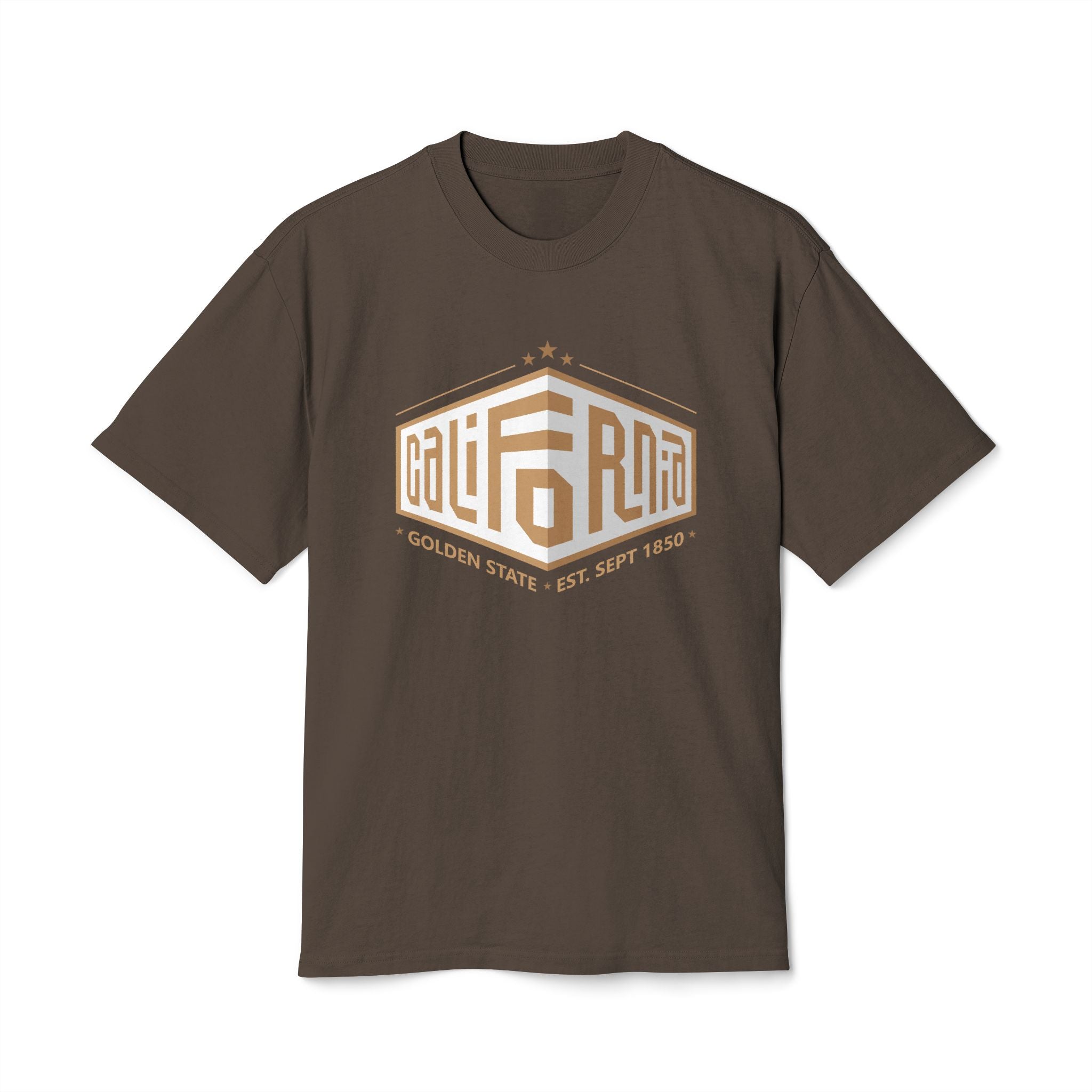 California Printed Unisex Faded Tee