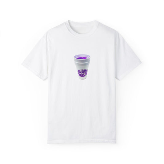 Purple Cup Unisex Garment-Dyed T-shirt