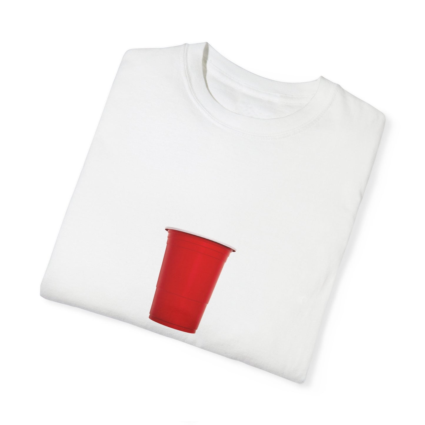 Red Cup Unisex Garment-Dyed T-shirt