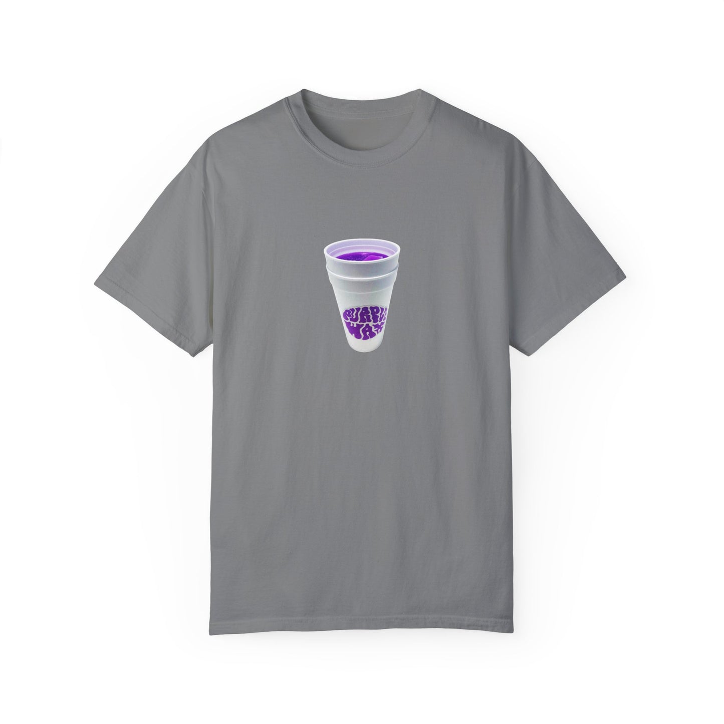 Purple Cup Unisex Garment-Dyed T-shirt