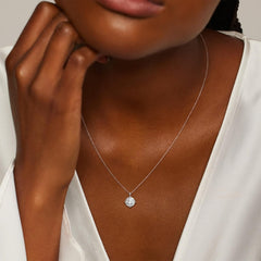 Lab Grown Diamond 4 Prong Pendant
