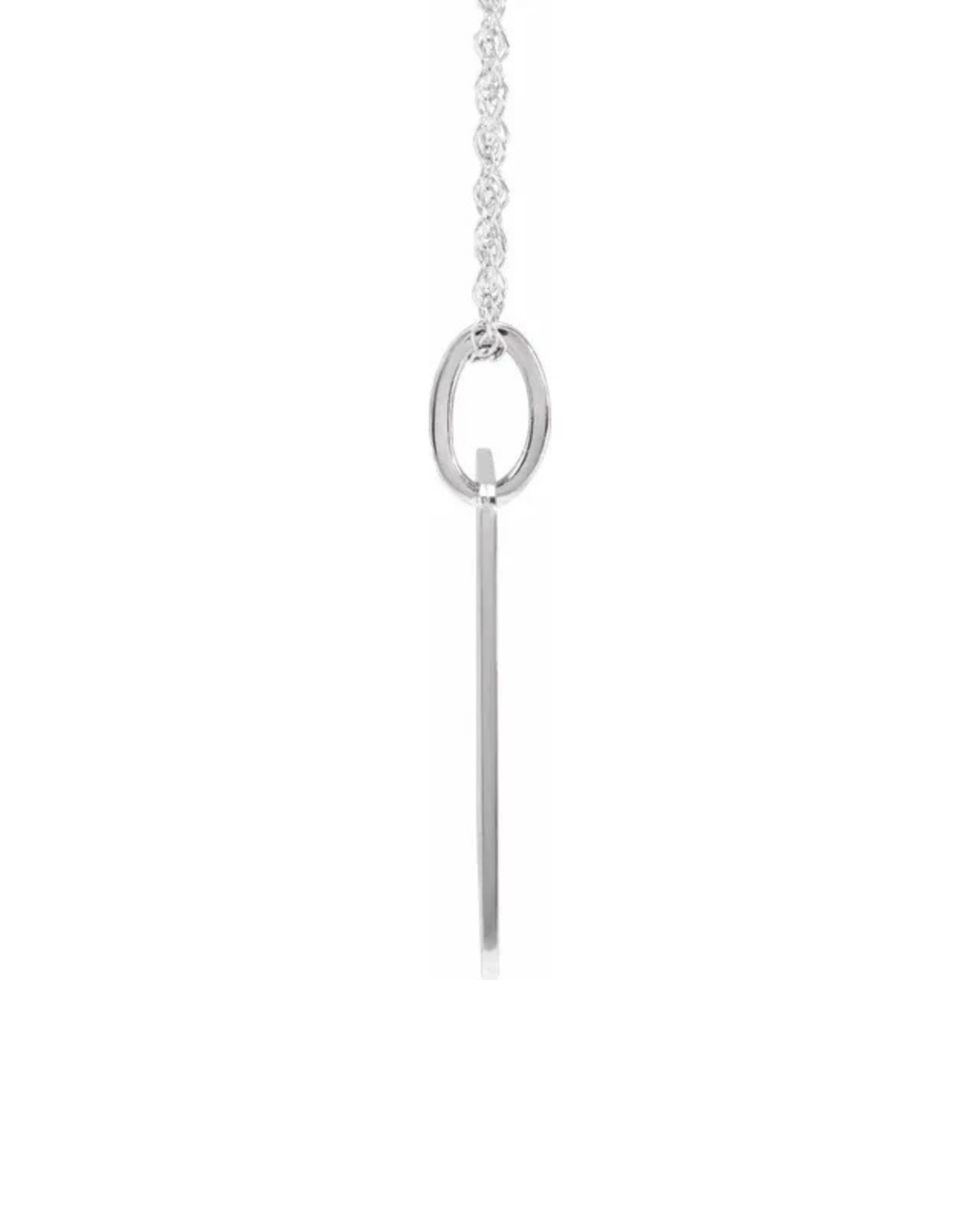 Sterling Silver Playing Card Necklace