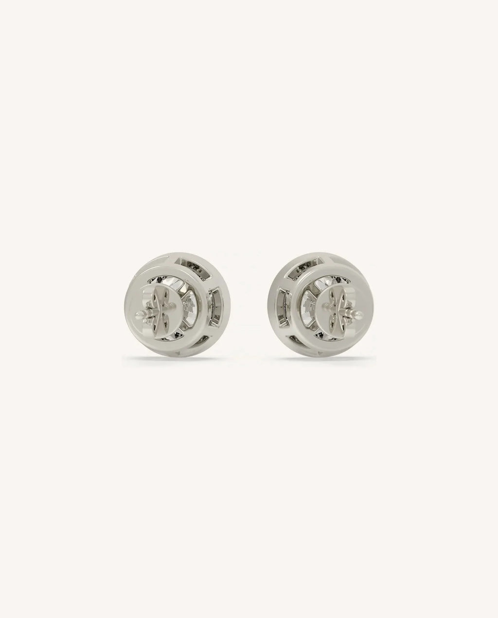 Lab Grown Diamond Bezel Set Stud Earring