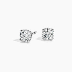 Lab Grown Diamond 4 Prong Stud Earring